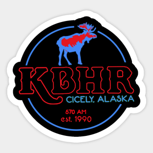 KBHR Northern Exposure Sticker